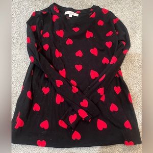Loft heart top